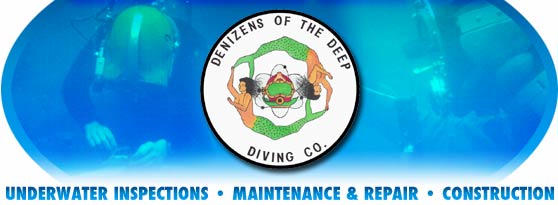 Commercial Diving, Underater Inspections, Maintenance & Repair, Construction